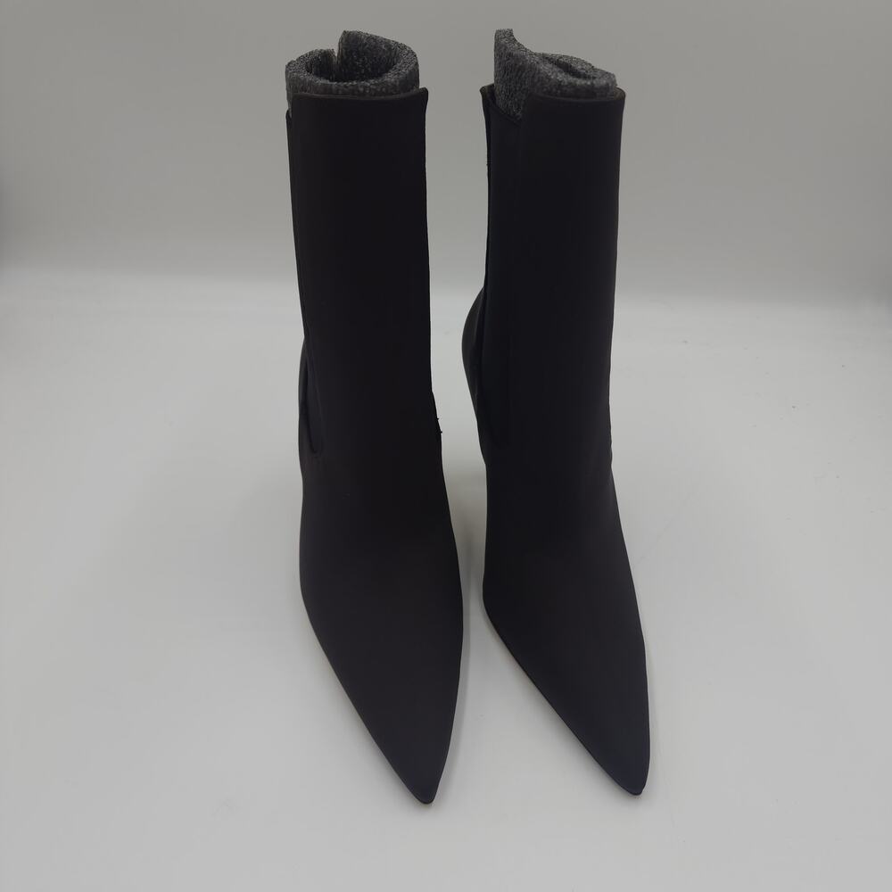 Good American Stiletto Booties in Chocolate Neoprene Size 5.5 - Picture 4 of 9